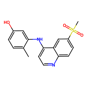 4-Methyl-3-[[6-(methylsulfonyl)-4-quinolinyl]amino]-Phenol,454705-57-8