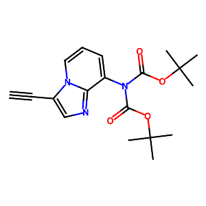 Imidodicarbonicacid,2-(3-ethynylimidazo[1,2-a]pyridin-8-yl)-,1,3-bis(1,1-dimethylethyl)ester,1232836-09-7