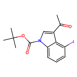 1H-Indole-1-carboxylicacid,3-acetyl-4-iodo-,1,1-dimethylethylester,370078-96-9