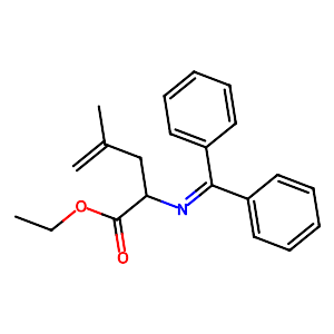 Ethyl 2-((diphenylmethylene)amino)-4-methylpent-4-enoate,80741-44-2