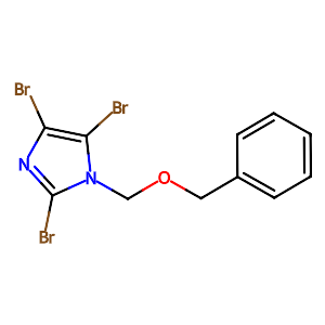 1H-Imidazole,2,4,5-tribromo-1-[(phenylmethoxy)methyl]-,189014-05-9