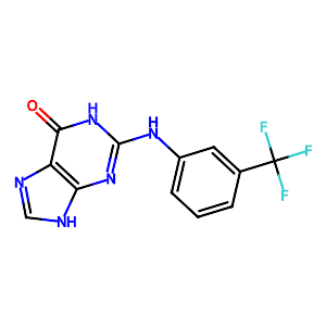 9H-2-[3-(trifluoromethyl)phenylamino]-6-oxopurine,123994-68-3