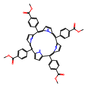 Meso-tetra(4-carboxyphenyl)porphine tetramethyl ester,22112-83-0