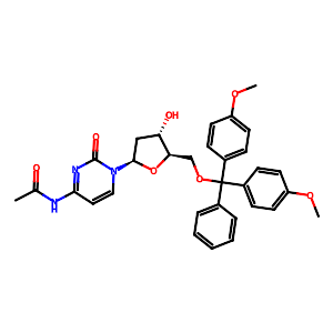 N-Acetyl-5'-O-[bis(4-methoxyphenyl)phenylmethyl]-2'-deoxy-cytidine,100898-63-3