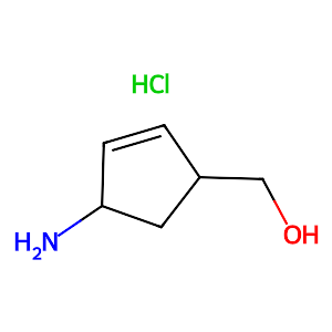 (1S,4R)-4-Amino-2-cyclopentene-1-methanol hydrochloride,168960-19-8