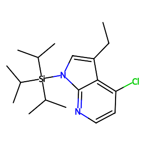 4-Chloro-3-ethyl-1-(trisisopropylsilyl)-1H-Pyrrolo[2,3-b]pyridine,1310703-88-8