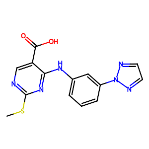 5-Pyrimidinecarboxylicacid,2-(methylthio)-4-[[3-(2H-1,2,3-triazol-2-yl)phenyl]amino]-,1370261-94-1