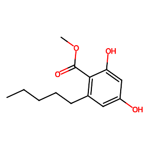 Methyl 2,4-dihydroxy-6-pentylbenzoate,58016-28-7