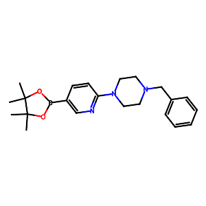1-Benzyl-4-(5-(4,4,5,5-tetramethyl-1,3,2-dioxaborolan-2-yl)pyridin-2-yl)piperazine,1015242-03-1