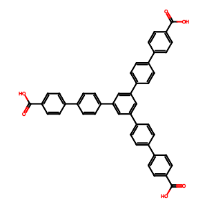 1,3,5-Tris(4'-carboxy[1,1'-biphenyl]-4-yl)benzene  ,911818-75-2