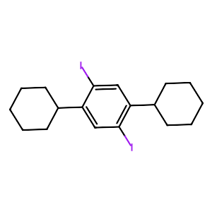 1,4-Dicyclohexyl-2,5-diiodobenzene,236407-24-2