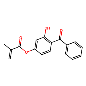 4-Methacryloxy-2-hydroxybenzophenone, (3000 ppm MEHQ as stabilizer),2035-72-5