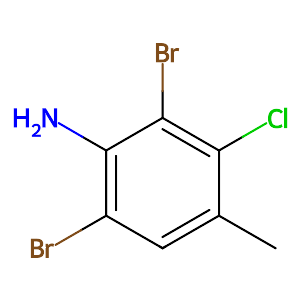 3-Chloro-2,6-dibromo-4-methylaniline,84483-22-7