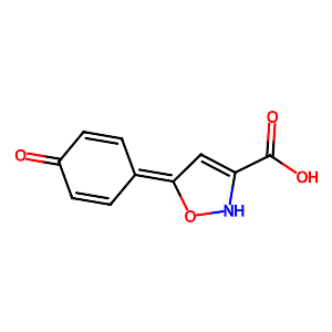 5-(4-Hydroxy-phenyl)-isoxazole-3-carboxylic acid,33282-15-4