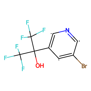 2-(5-Bromopyridin-3-yl)-1,1,1,3,3,3-hexafluoropropan-2-ol,1404367-27-6