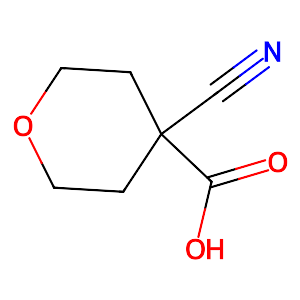 4-Cyanotetrahydro-2H-pyran-4-carboxylic acid,848821-06-7