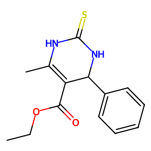 Ethyl 6-methyl-4-phenyl-2-thioxo-1,2,3,4-tetrahydropyrimidine-5-carboxylate,33458-26-3