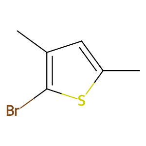 2-Bromo-3,5-dimethylthiophene, contains sodium bicarbonate as stabilizer,172319-76-5