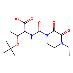(2R,3S)-3-(Tert-Butoxy)-2-(4-ethyl-2,3-dioxopiperazine-1-carboxamido)butanoic acid,79276-23-6