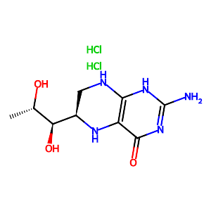 (R)-2-Amino-6-((1R,2S)-1,2-dihydroxypropyl)-5,6,7,8-tetrahydropteridin-4(3H)-one dihydrochloride,69056-38-8