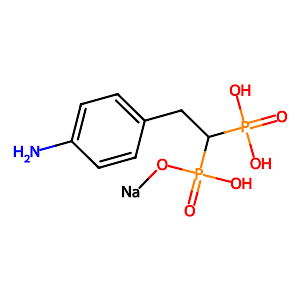 [2-(4-Aminophenyl)-1-hydroxyethylidene]bisphosphonic acid monosodium salt,107091-99-6