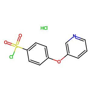 4-(Pyridin-3-yloxy)benzene-1-sulfonyl chloride hydrochloride,1171901-60-2