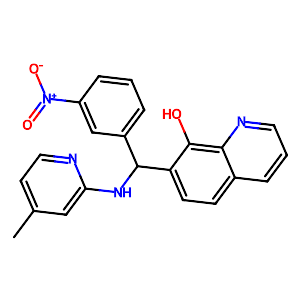 7-[(4-Methyl-pyridin-2-ylamino)-(3-nitro-phenyl)-methyl]-quinolin-8-ol,353517-81-4