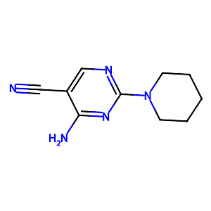 4-Amino-2-(1-piperidinyl)pyrimidine-5-carbonitrile,90973-23-2