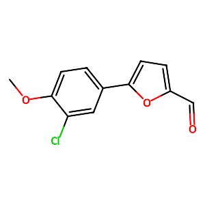 5-(3-Chloro-4-methoxyphenyl)furfural,124014-00-2