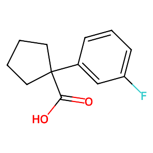 1-(3-Fluorophenyl)cyclopentanecarboxylic acid,214262-97-2