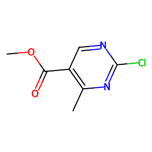 Methyl 2-chloro-4-methyl-5-pyrimidinecarboxylate,1215922-76-1
