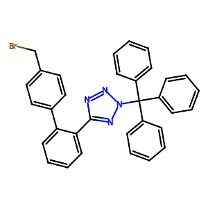 5-[4'-(Bromomethyl)-1,1'-biphenyl-2-yl]-2-triphenylmethyl-2H-tetrazole,133051-88-4