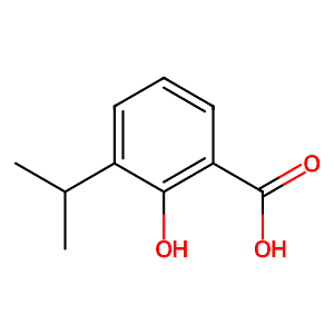2-Hydroxy-3-isopropylbenzoic acid,7053-88-5