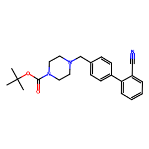 4-(2'-Cyano-biphenyl-4-ylmethyl)-piperazine-1-carboxylic acid tert-butyl ester,946386-63-6