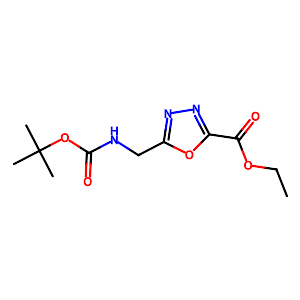 Ethyl 5-(tert-butyloxycarbonylaminomethyl)-[1,3,4]oxadiazole-2-carboxylate,164029-51-0