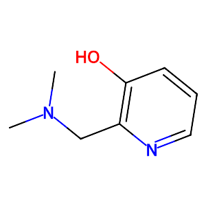 2-(Dimethylaminomethyl)-3-hydroxypyridine,2168-13-0