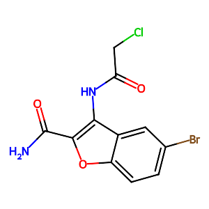 5-Bromo-3-(2-chloroacetamido)benzofuran-2-carboxamide,1169559-16-3