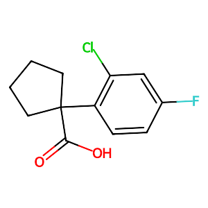 1-(2-Chloro-4-fluorophenyl)cyclopentanecarboxylic acid,214263-01-1
