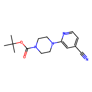 tert-Butyl 4-(4-cyanopyridin-2-yl)piperazine-1-carboxylate,884507-31-7