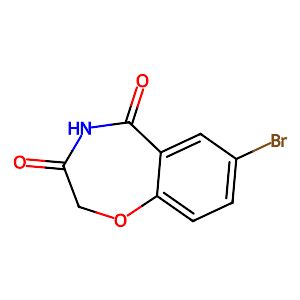 7-Bromo-benzo[f][1,4]oxazepine-3,5-dione,896637-87-9