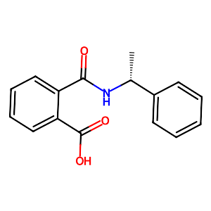 (R)-2-((1-Phenylethyl)carbamoyl)benzoic acid,21752-35-2