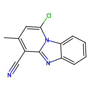 1-Chloro-3-methyl-benzo[4,5]imidazo[1,2-a]pyridine-4-carbonitrile,121105-78-0