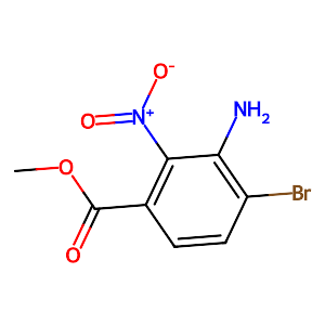 Methyl 3-amino-4-bromo-2-nitrobenzoate,1207175-60-7