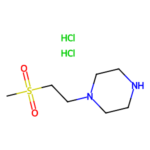 1-[2-(Methylsulfonyl)ethyl]piperazine 2HCl,870007-73-1