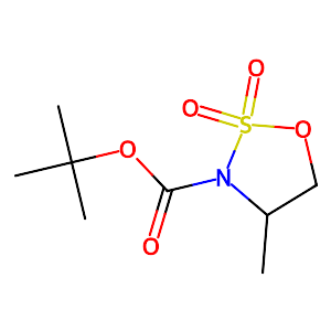(4S)-2,2-Dioxido-4-methyl-1,2,3-oxathiazolidine, N-boc protected,439948-91-1