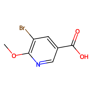 5-Bromo-6-methoxynicotinic acid ,1186194-46-6