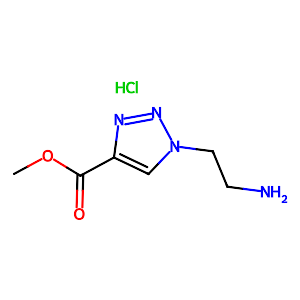 Methyl 1-(2-aminoethyl)-1H-1,2,3-triazole-4-carboxylate HCl,1613134-39-6