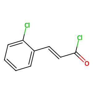 (2E)-3-(2-Chlorophenyl)acryloyl chloride,35086-82-9