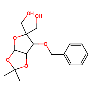 3-O-Benzyl-4-(hydroxymethyl)-1,2-O-isopropylidene-a-D-ribofuranose,63593-03-3