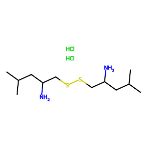 2-Pentanamine,1,1'-dithiobis[4-methyl-,hydrochloride(1:2),(2S,2'S)-,112157-33-2